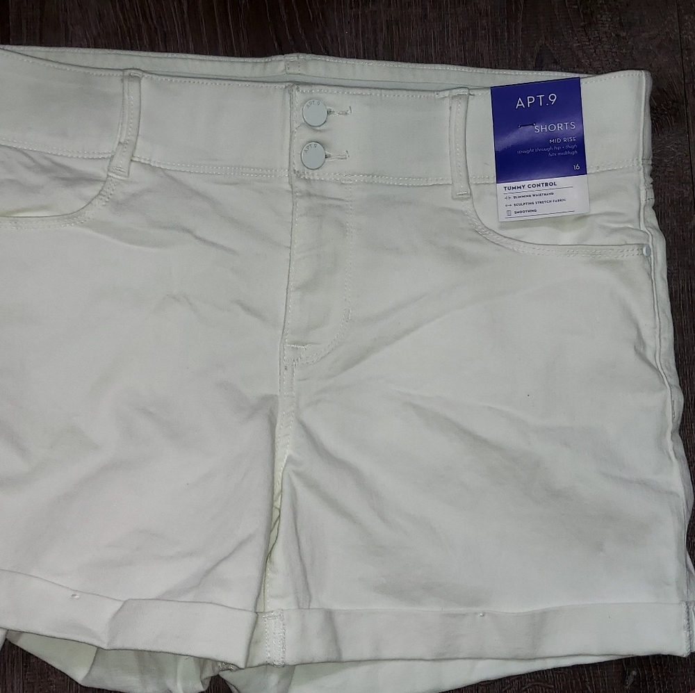 Apt 9 size 16 tummy control shorts